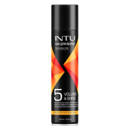 INTU Лак для волос Volume&Shine ССФ 250см3/уп12