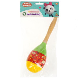 Игрушка деревянная МАЛЫШАРИКИ маракас 1 шт. пак. Буратино в кор.200шт Игрушка деревянная МАЛЫШАРИКИ маракас 1 шт. пак. Буратино в кор.200шт