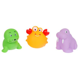 Игрушки для ванной в сетке КАПИТОШКА  в кор.2*60шт