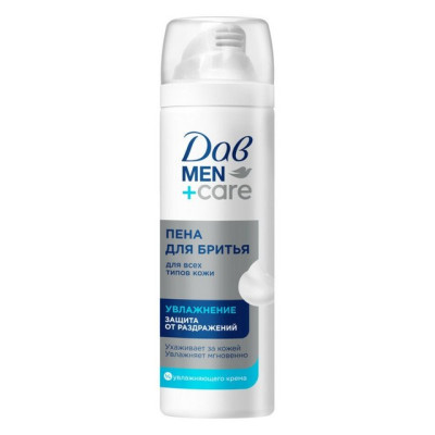 DOVE MEN Пена д/бритья увлажняющая 200мл/уп6