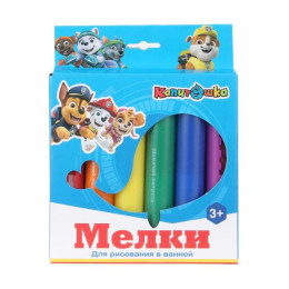 Мелки для рисования в ванной в кор. КАПИТОШКА в кор.48шт