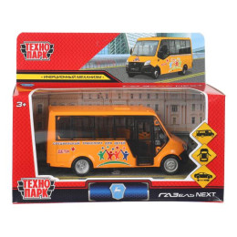 Машина металл ГАЗЕЛЬ NEXT CITILINE ДЕТИ длина 14,5 см, двери, инерц, кор. Технопарк в кор.2*32шт