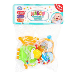 Набор развивающих игрушек 3 шт в пакете Умка в кор.2*120наб