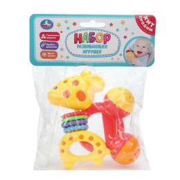 Набор развивающих игрушек жираф и шарики в пак. Умка в кор.2*144шт