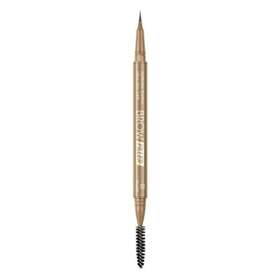 LUXVISAGE Маркер для бровей BROW FILLER ultra slim 24H 01 taupe 3г /уп6