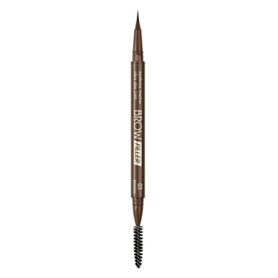 LUXVISAGE Маркер для бровей BROW FILLER ultra slim 24H 03 brown 3г /уп6 LUXVISAGE Маркер для бровей BROW FILLER ultra slim 24H 03 brown 3г /уп6