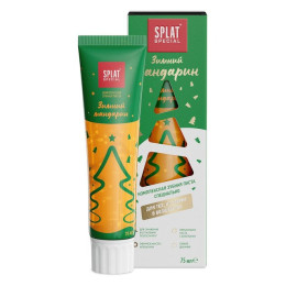 SPLAT Special ЗИМНИЙ МАНДАРИН зубная паста, 75 мл/уп12