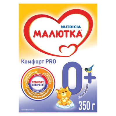 МАЛЮТКА Комфорт м/с с 0-12 мес.  350г/уп6