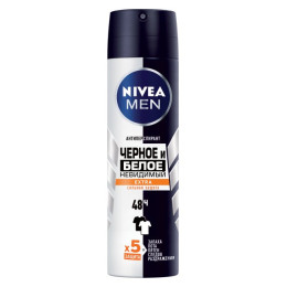 NIVEA DEO Антиперспирант "Черное и Белое.Невидимый EXTRA" д/мужчин спрей 150мл(new)/уп6 NIVEA DEO Антиперспирант "Черное и Белое.Невидимый EXTRA" д/мужчин спрей 150мл(new)/уп6