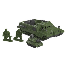 НОРДПЛАСТ Набор игрушек «Военные машинки с солдатиками»/уп6 481174НП