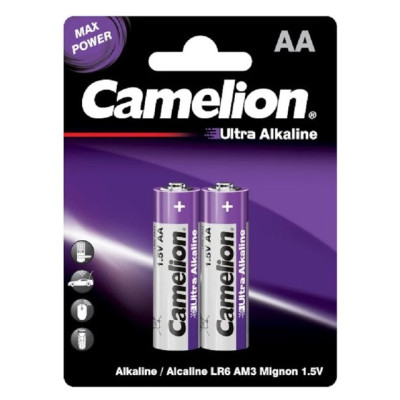 Батарейки Camelion Ultra LR6 AA 2шт/уп12 Батарейки Camelion Ultra LR6 AA 2шт/уп12