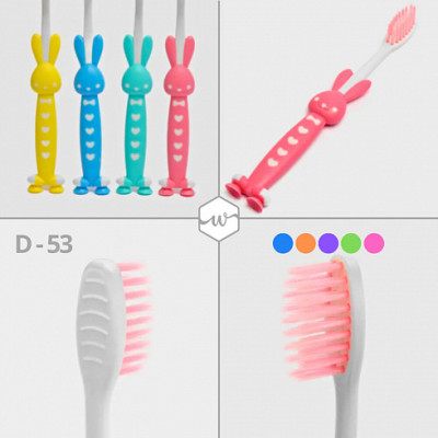 Зубная щётка Wikky D-053 зайчик/уп288