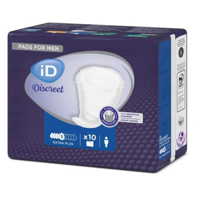 Урологич. прокладки ID Light DISCREET Extra Plus 10шт/уп20
