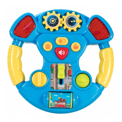 MAYA TOYS Игрушка музыкальная «Руль»/уп48 60095