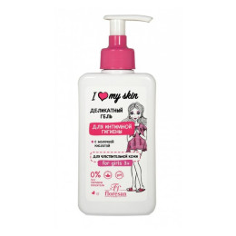 Ф490 Деликатный гель для интимной гигиены I love my skin Флоресан 250мл /уп12 Ф490 Деликатный гель для интимной гигиены I love my skin Флоресан 250мл /уп12