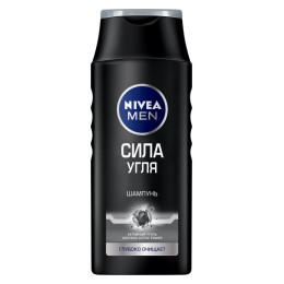 NIVEA HAIR CARE  Шампунь для мужчин "Сила Угля" 250мл/уп12