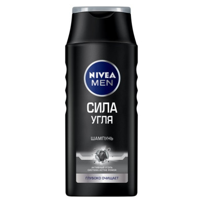 NIVEA HAIR CARE  Шампунь для мужчин "Сила Угля" 250мл/уп12