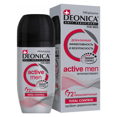 Deonica Антиперсп.  For Men PROpharma Active, 50мл (ролик)/уп6
