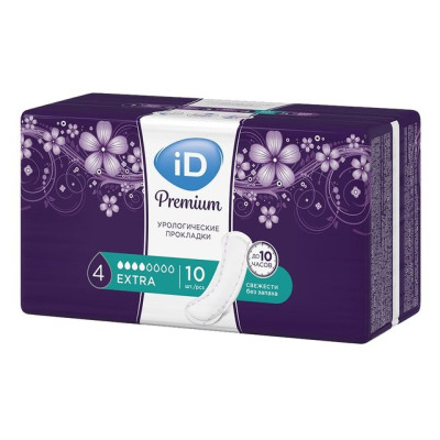 Урологич. прокладки ID Light PREMIUM Extra 10шт/уп12 (ЧЗ)