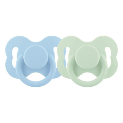 Пустышка круг. сосок, 0+  мес, лат. 2шт Just Lubby/уп20 34031