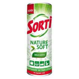 SORTI Чистящий порошок Эвкалипт 500гр/уп24