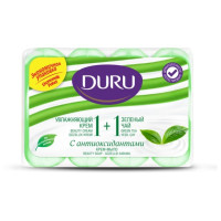 DURU SOFT SENS  Мыло Зелёный чай 4*80г(э/пак)/уп12