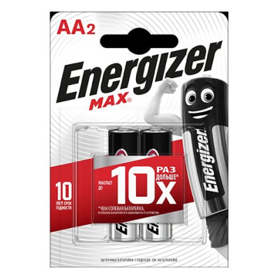 Батарейки Energizer MAX E91 AA 2шт/уп12