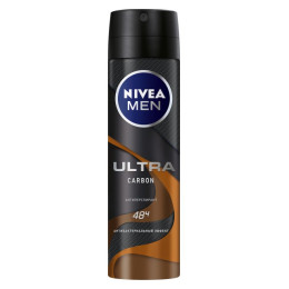 NIVEA DEO Дезодорант-спрей д/муж ULTRA CARBON 150мл(new)/уп6