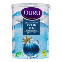 DURU FRESH мыло Океан.бриз 4*100г(э/пак)/уп16