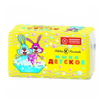 Невск.Косм. Мыло туалетное ДЕТСКОЕ 140г/уп48