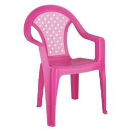 Кресло детское "Плетенка" (розовый) (уп.5) (Стандарт качество) М2605