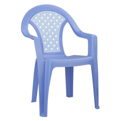 Кресло детское "Плетенка" (синий) (уп.5) (Стандарт качество) М2606