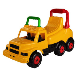 Машинка детская для мальчиков "Веселые гонки" (желтый) (уп.1) (Стандарт качество) М4482