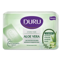 DURU HUDRO PURE Мыло Мицеллярное Алоэ 110г/уп24