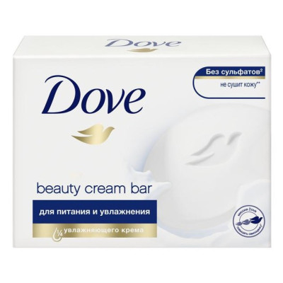 DOVE Крем-мыло твердое Красота и уход 90гр МАСТ/уп48