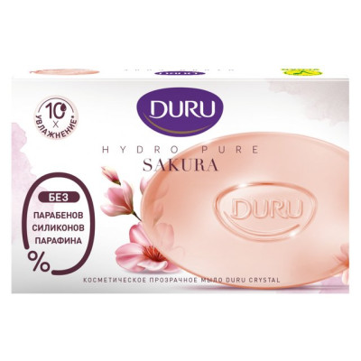 DURU HUDRO PURE Мыло Сакура 106г/уп24