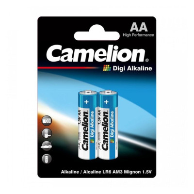 Батарейки Camelion DIGI LR6 AA 2шт/уп12