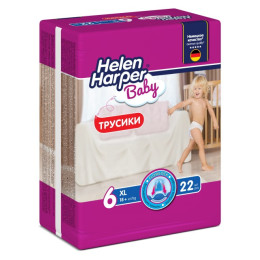 Трусики Helen Harper Baby 6 XL (16+ кг) 22шт/уп9