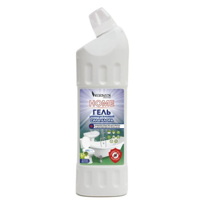 Гермес Гель универсальный "Сила хлора" Зимнее яблоко 1000 мл/уп12