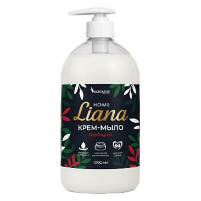 Гермес Liana Крем-мыло с ароматом Барбарис 1000 мл/уп12
