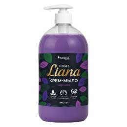 Гермес Liana крем-мыло с ароматом Черника 500 мл/уп15
