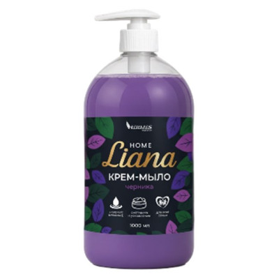 Гермес Liana крем-мыло с ароматом Черника 500 мл/уп15 Гермес Liana крем-мыло с ароматом Черника 500 мл/уп15