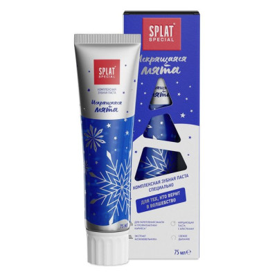 SPLAT Special ИСКРЯЩАЯСЯ МЯТА зубная паста, 75 мл/уп12