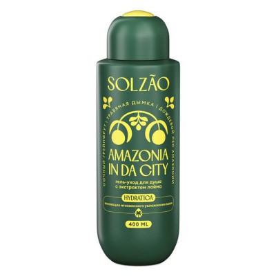 SOLZAO Amazonia In Da City гель-уход для душа, RU(24)+BY 400 мл/уп12