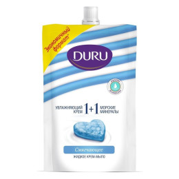 DURU 1+1 Жидкое крем-мыло Морские минералы 450мл/уп24