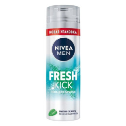 NIVEA FOR MEN Пена для бритья "Комфорт Fresh" 200мл/уп12 ХД NIVEA FOR MEN Пена для бритья "Комфорт Fresh" 200мл/уп12 ХД