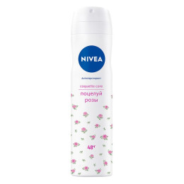 NIVEA DEO Антиперспирант "Поцелуй розы" д/женщин спрей 150мл(new)/уп6