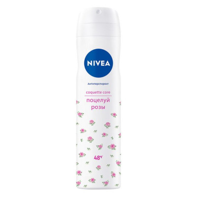 NIVEA DEO Антиперспирант "Поцелуй розы" д/женщин спрей 150мл(new)/уп6 NIVEA DEO Антиперспирант "Поцелуй розы" д/женщин спрей 150мл(new)/уп6