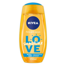 NIVEA BATH CARE Гель-уход для душа LOVE Sunshine с алоэ вера 250мл/уп12