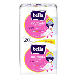 БЕЛЛА PERFECTA ULTRA Прокладки супертонкие Rose Deo Fresh 20 шт/уп24